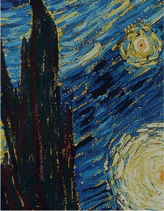 Pintura Starry Night Vincent Van Gogh